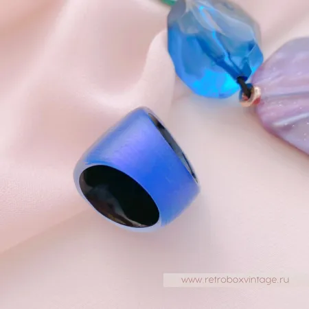 ALEXIS BITTAR Кольцо «Люцит виолетта»