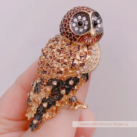 NOLAN MILLER Брошь «Совушка-сова»