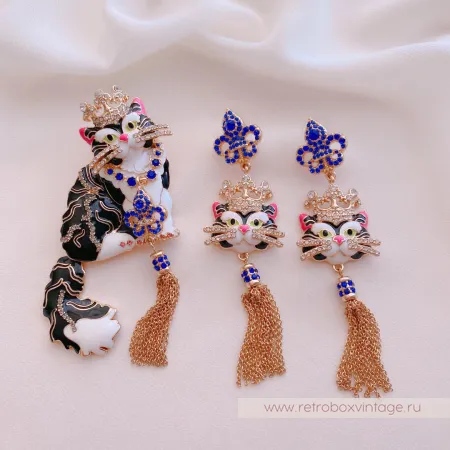 RITZY COUTURE Браслет «Королева кошек»