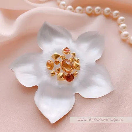 ALEXIS BITTAR Брошь «Цветущий жасмин»