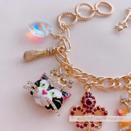 RITZY COUTURE Браслет «Королева кошек»