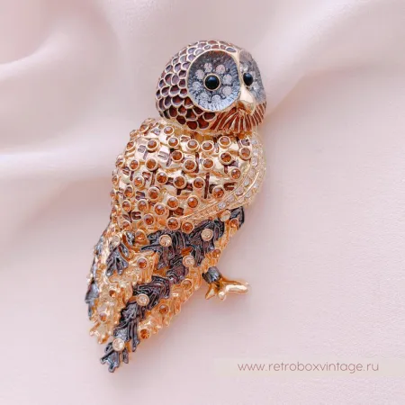 NOLAN MILLER Брошь «Совушка-сова»
