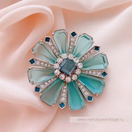 CAROLEE Брошь «Цвет моря»