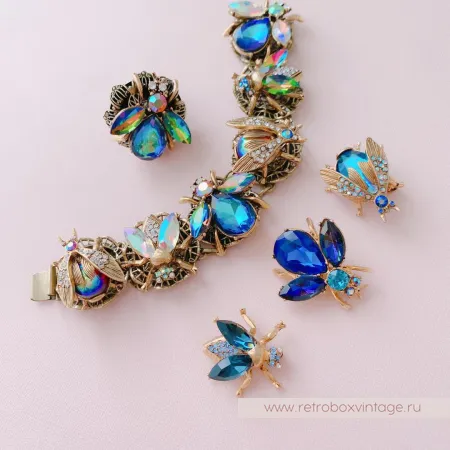 SWEET ROMANCE Кольцо «Радужная пчелка»