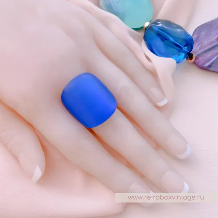 ALEXIS BITTAR Кольцо «Люцит виолетта»