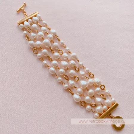 CAROLEE Браслет «Жемчужное барокко»