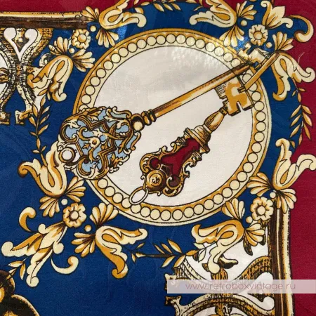 Платок «Королевские ключи» (100% шелк, Италия)