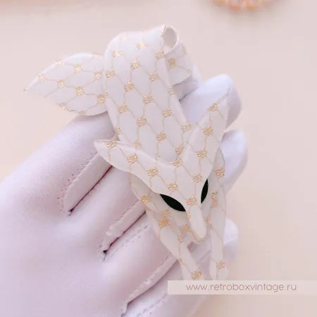 LEA STEIN Брошь «Кружевная лиса»