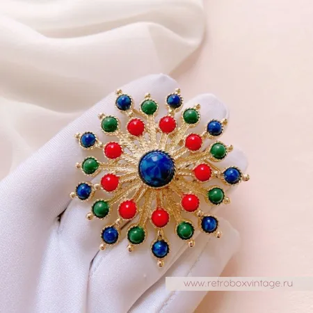 SARAH COVENTRY Брошь "Карнавал"