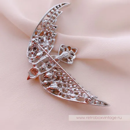 NOLAN MILLER Брошь «Синяя птица мечты»