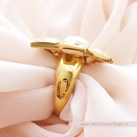 KJL / KENNETH J LANE Кольцо «Мальтийский жемчужный крест»