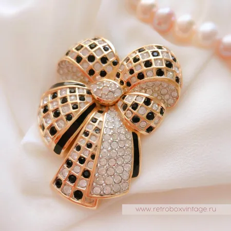 SWAROVSKI Брошь «Бант»