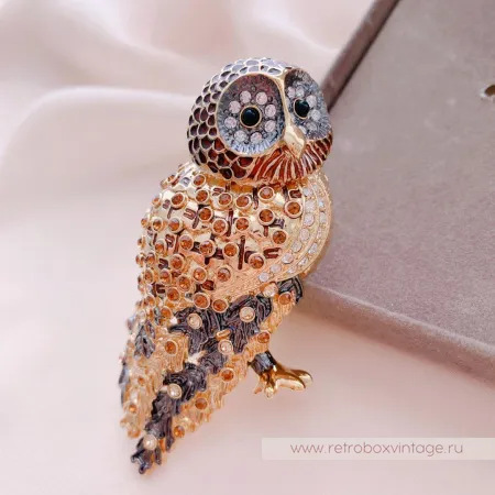 NOLAN MILLER Брошь «Совушка-сова»