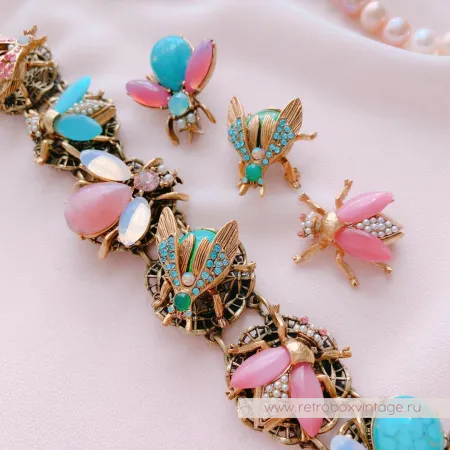 SWEET ROMANCE Браслет «Пастельные пчелки» размер M (7)