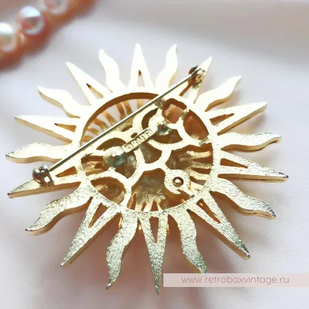 CAPRI Брошь «Король солнце»