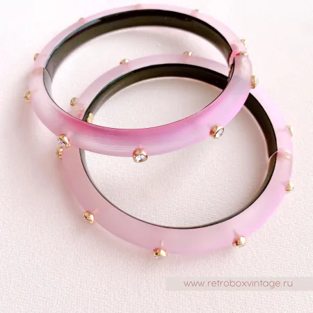 ALEXIS BITTAR Браслет "Яркие вспышки: нежная роза"