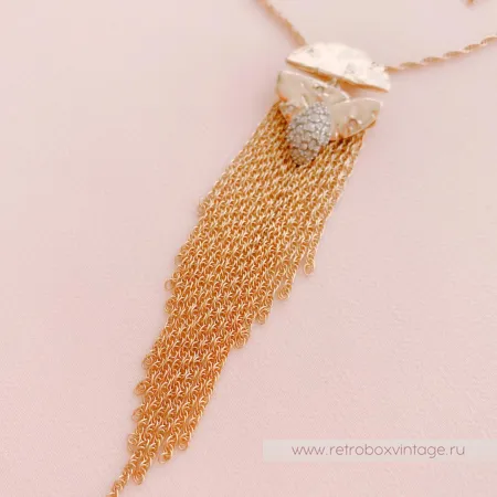 ALEXIS BITTAR Комплект «Полет кометы» кулон на цепочке и серьги