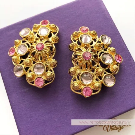 AVON - JOSE MARIA BARRERA Комплект «Выход в свет: Marbella» (колье и клипсы)