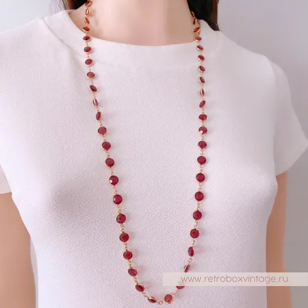 SWAROVSKI Нить безелей «Пурпурный соблазн»