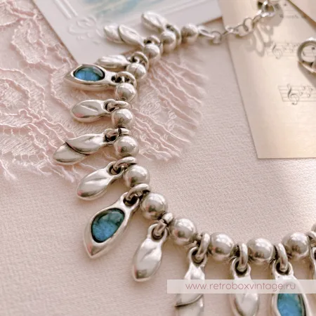 CICLON Браслет «Дыхание воды»  Calendula муранское стекло