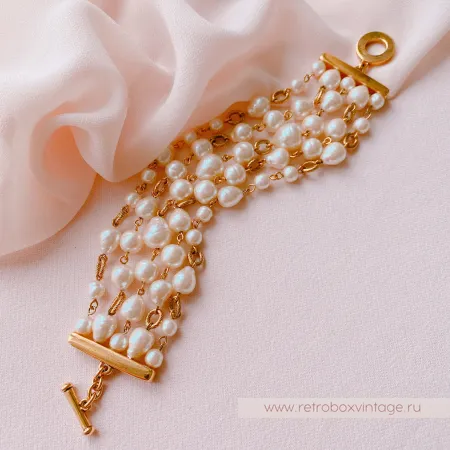 CAROLEE Браслет «Жемчужное барокко»