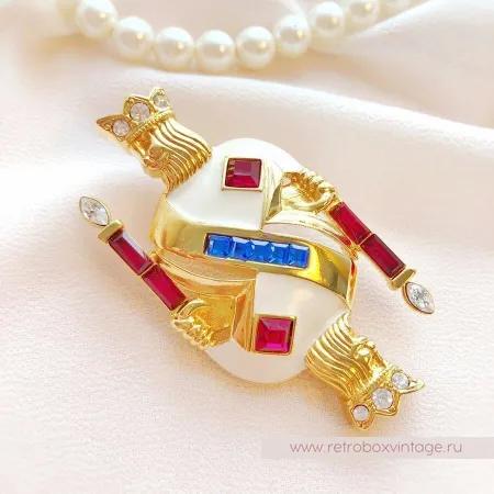 TRIFARI Брошь «Карточный король»