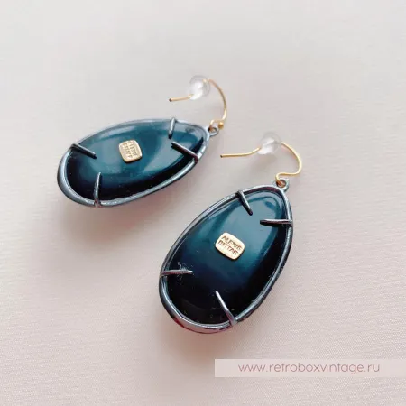 ALEXIS BITTAR Серьги "Новолуние: имперский люцит"