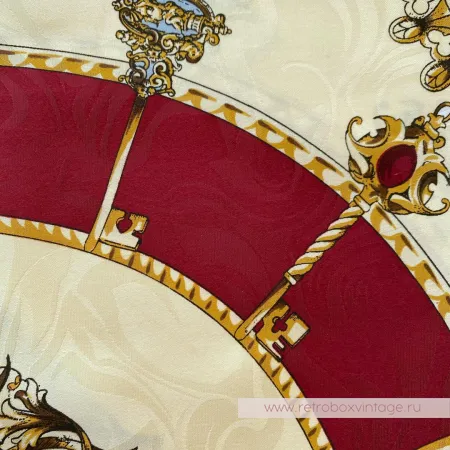 Платок «Королевские ключи» (100% шелк, Италия)