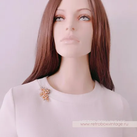 MMA Брошь-кулон «Букет лилий»