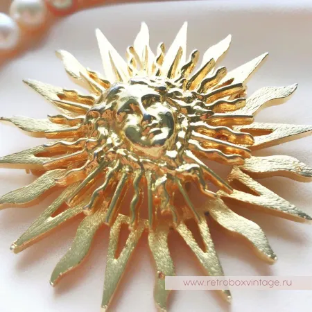 CAPRI Брошь «Король солнце»