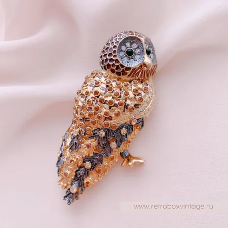 NOLAN MILLER Брошь «Совушка-сова»