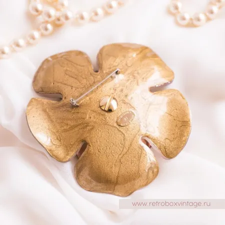 ALEXIS BITTAR Брошь «Цветок рассвета»