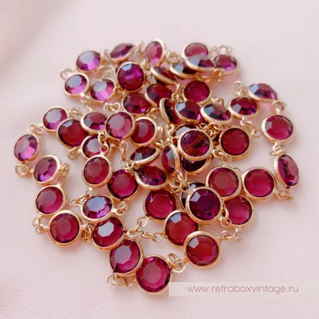 SWAROVSKI Нить безелей «Пурпурный соблазн»