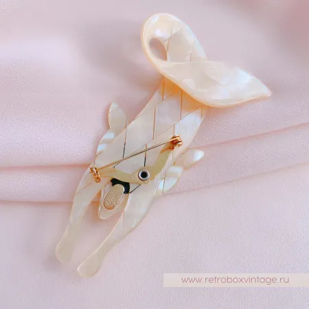 LEA STEIN / AGATHA PARIS Брошь «Сливочная лиса»