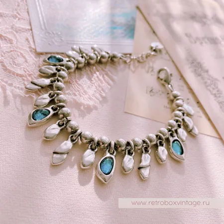 CICLON Браслет «Дыхание воды»  Calendula муранское стекло