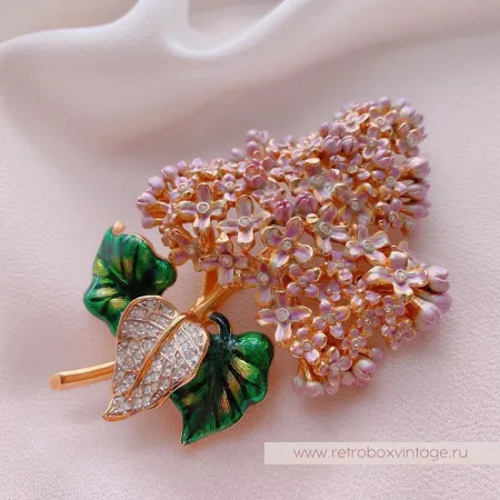 JOAN RIVERS Брошь «Персидская сирень»