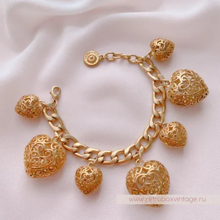 GRAZIANO Браслет «Семь кружевных сердец»