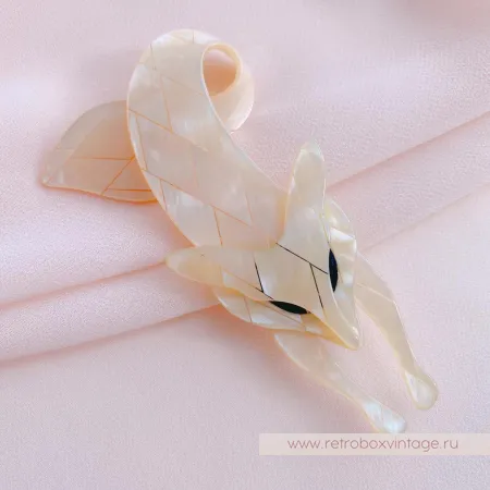 LEA STEIN / AGATHA PARIS Брошь «Сливочная лиса»