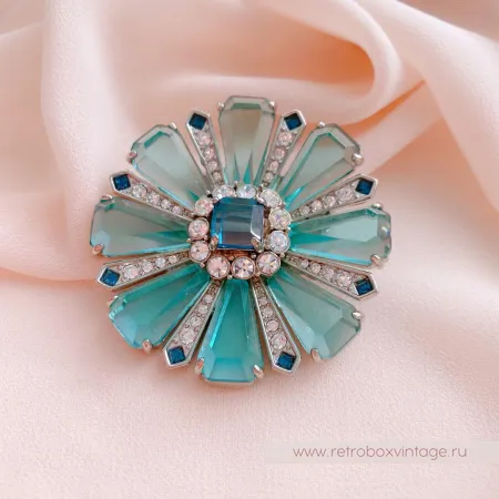 CAROLEE Брошь «Цвет моря»