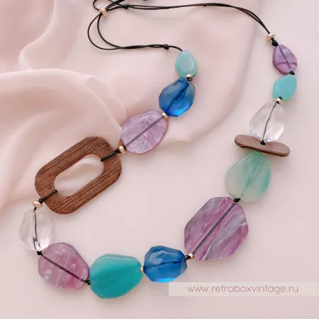 MOON PARIS Ожерелье «Шармэль» с крупными бусинами