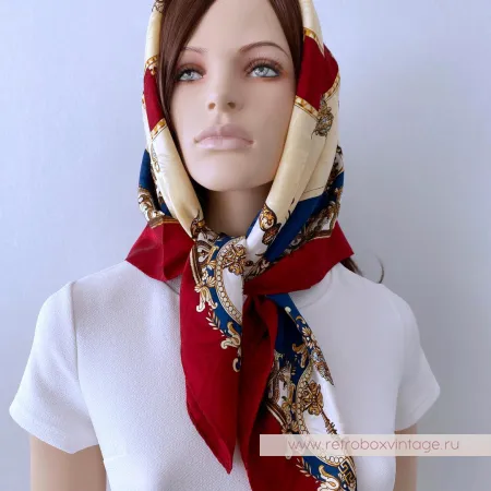 Платок «Королевские ключи» (100% шелк, Италия)