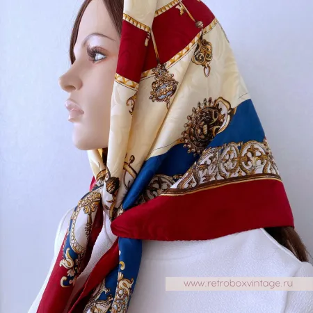 Платок «Королевские ключи» (100% шелк, Италия)