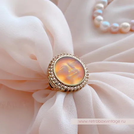 KIRKS FOLLY Кольцо «Лунная нимфа: хамелеон радуга»