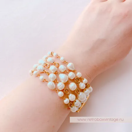 CAROLEE Браслет «Жемчужное барокко»