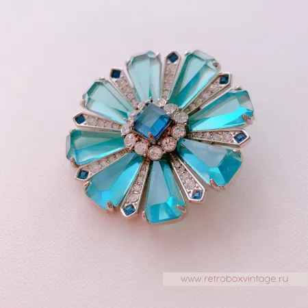 CAROLEE Брошь «Цвет моря»