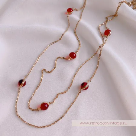 AVON Нить с кабошонами-безелями «Ягодка»