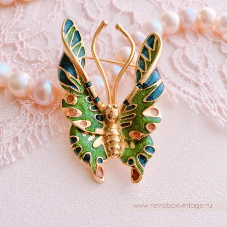 MFA Брошь «Парящая бабочка»