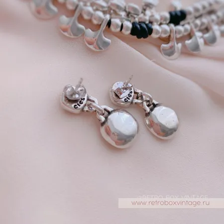 CICLON Серьги «Хрустальная классика»