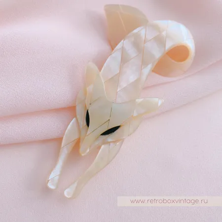 LEA STEIN / AGATHA PARIS Брошь «Сливочная лиса»