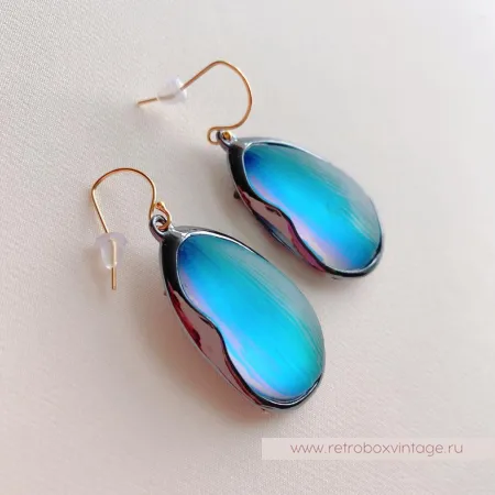 ALEXIS BITTAR Серьги "Новолуние: имперский люцит"